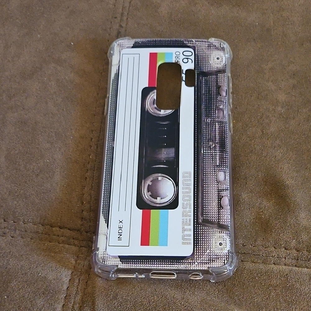 Samsung Retro Cassette Tape Phone Case - Multicolor